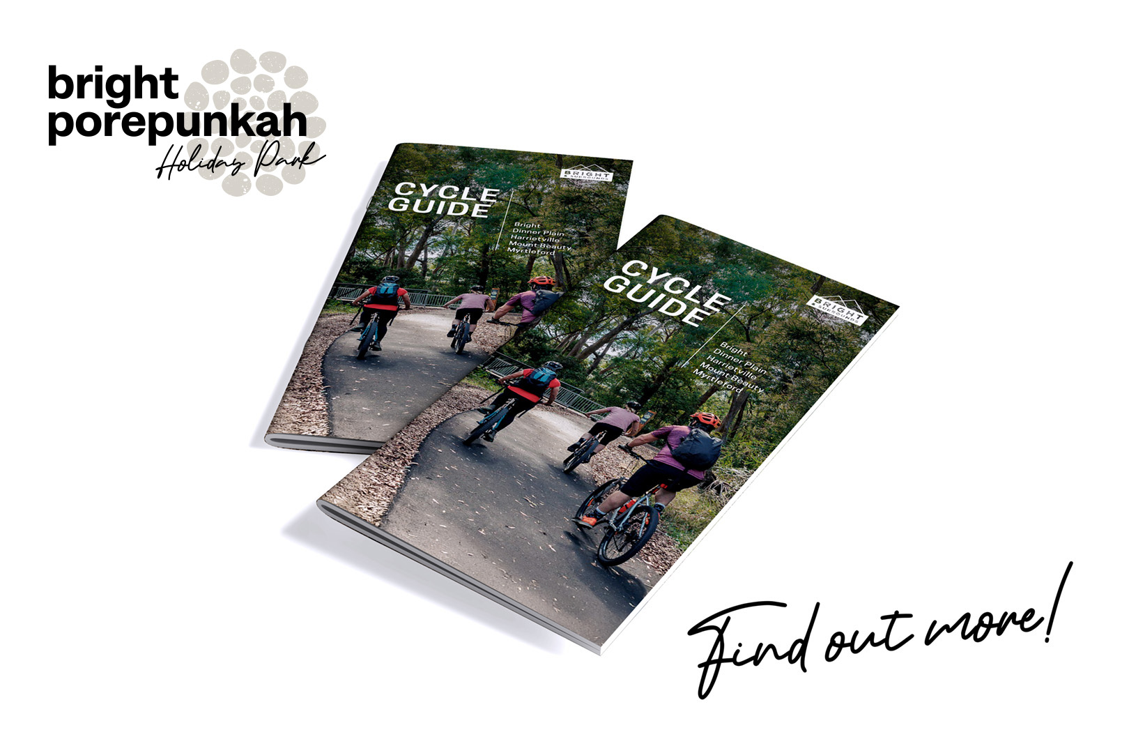Bright Caravan Park Porepunkah, Cycle Guide, Rail Trail